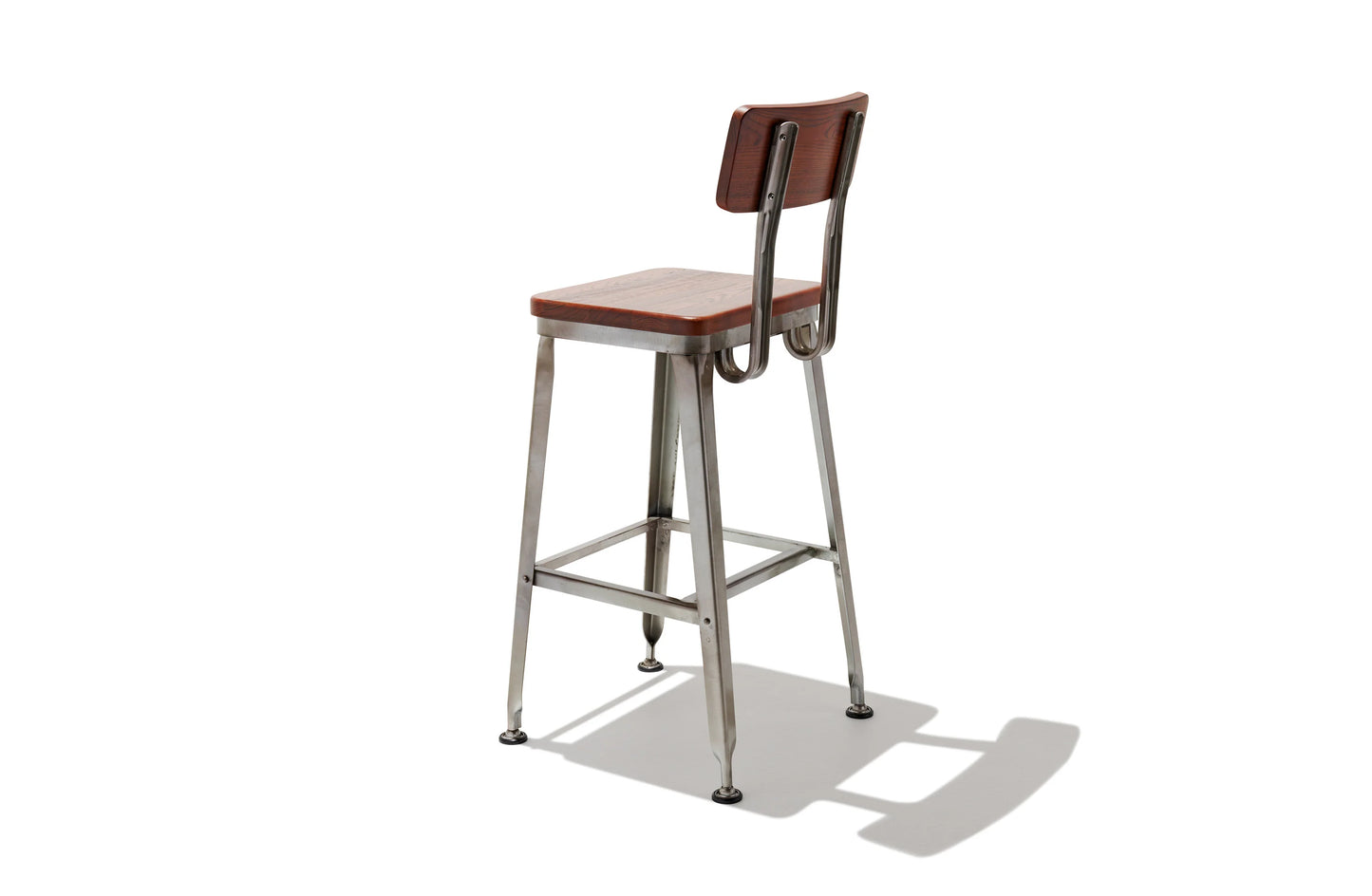 Octane Bar Stool Wood Seat